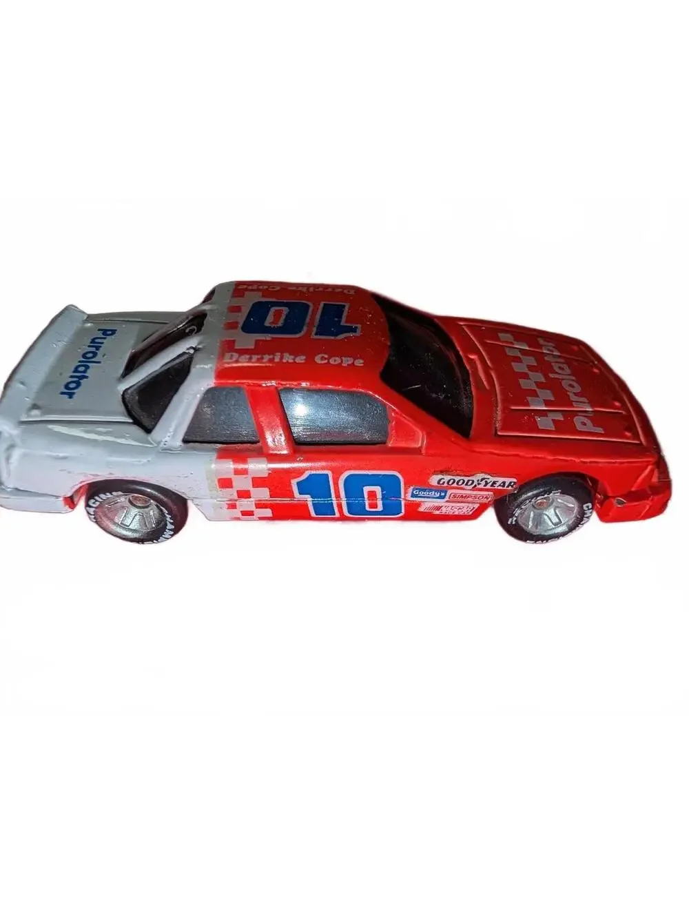 Vintage 1990 Racing Champions Purolator #10 Diecast Race Car